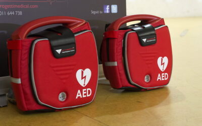 Donato il defibrillatore a Desana, la casa di Alby