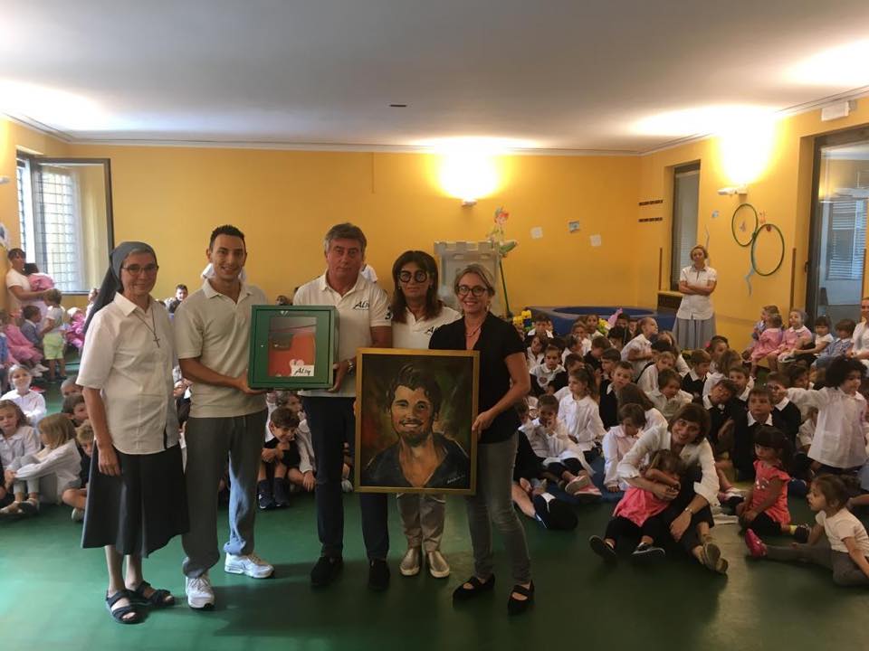 Donazione defibrillatore al comune di Vercelli dalmasso onlus