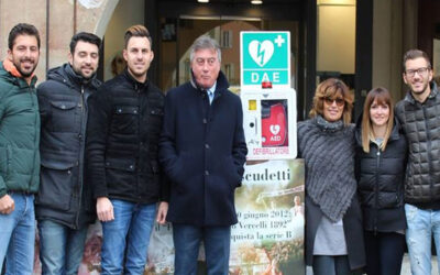 Donazione defibrillatore al comune di Vercelli